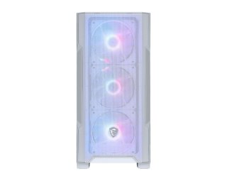 MSI MAG FORGE M100R Midi Tower Przezroczysty, Biały