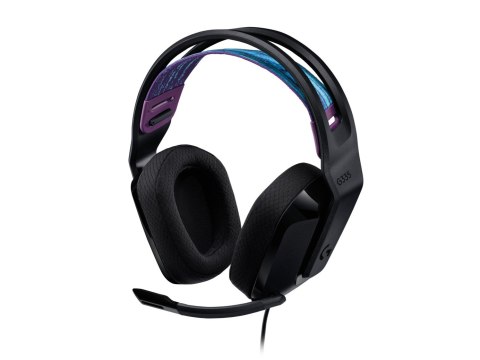 Słuchawki gamingowe Logitech G335 czarne 981-000978 Słuchawki gamingowe Logitech G335 czarne 981-000978