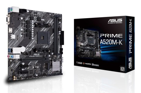 ASUS PRIME A520M-K AMD A520 micro ATX ASUS PRIME A520M-K AMD A520 micro ATX