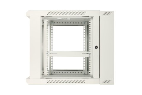 Extralink Szafa rack 9U 600x600 AZH Szara montowana na ścianie, dwusekcyjna Extralink Szafa rack 9U 600x600 AZH Szara montowana na ścianie, dwusekcyjna