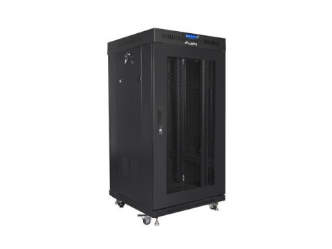 LANBERG SZAFA STOJĄCA RACK 19" 22U 600X600 DRZWI PERFOROWANE CZARNA FF01-6622-23BL LANBERG SZAFA STOJĄCA RACK 19" 22U 600X600 DRZWI PERFOROWANE CZARNA FF01-6622-23BL