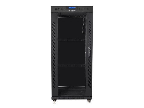 LANBERG SZAFA STOJĄCA RACK 19" 27U 600X800 DRZWI SZKLANE LCD CZARNA FF01-6827-12BL (FLAT PACK) LANBERG SZAFA STOJĄCA RACK 19" 27U 600X800 DRZWI SZKLANE LCD CZARNA FF01-6827-12BL (FLAT PACK)