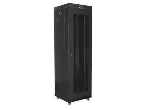 LANBERG SZAFA STOJĄCA RACK 19" 42U 600X600 DRZWI PERFOROWANE LCD CZARNA (FLAT PACK) FF01-6642-23BL LANBERG SZAFA STOJĄCA RACK 19" 42U 600X600 DRZWI PERFOROWANE LCD CZARNA (FLAT PACK) FF01-6642-23BL