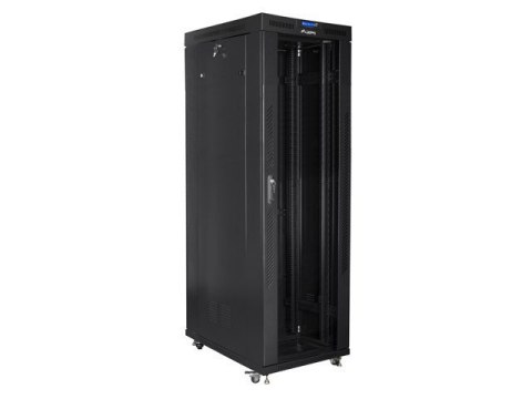 LANBERG SZAFA STOJĄCA RACK 19" 42U 800X1000 DRZWI SZKLANE LCD CZARNA FF01-8042-12BL (FLAT PACK) LANBERG SZAFA STOJĄCA RACK 19" 42U 800X1000 DRZWI SZKLANE LCD CZARNA FF01-8042-12BL (FLAT PACK)