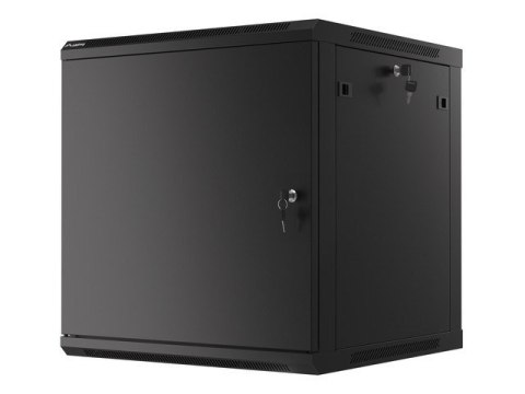 LANBERG SZAFA WISZĄCA RACK 19" 12U 600X600 DRZWI METALOWE CZARNA (FLAT PACK) WF01-6612-00B LANBERG SZAFA WISZĄCA RACK 19" 12U 600X600 DRZWI METALOWE CZARNA (FLAT PACK) WF01-6612-00B