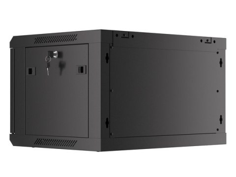 LANBERG SZAFA WISZĄCA RACK 19" 6U 600X450 DRZWI METALOWE CZARNA (FLAT PACK) WF01-6406-00B LANBERG SZAFA WISZĄCA RACK 19" 6U 600X450 DRZWI METALOWE CZARNA (FLAT PACK) WF01-6406-00B