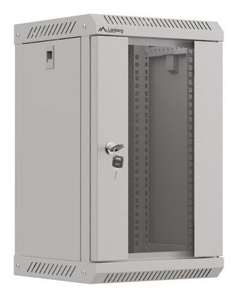 Lanberg WF11-3309-10S stojak 9U Szafa wisząca Szary Lanberg WF11-3309-10S stojak 9U Szafa wisząca Szary