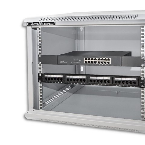 QOLTEC SZAFA RACK 19" | 9U | 600X500X600 QOLTEC SZAFA RACK 19" | 9U | 600X500X600