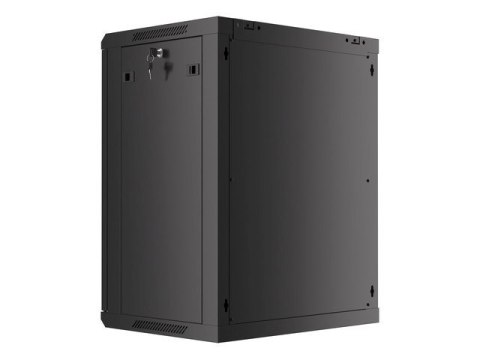 Szafa Rack Lanberg WF01-6415-10B (770mm / 600mm / 450 mm; wisząca; czarny)