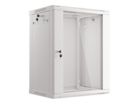 Szafa Rack Lanberg WF01-6415-10S (770mm / 600mm / 450 mm; wisząca; szary) Szafa Rack Lanberg WF01-6415-10S (770mm / 600mm / 450 mm; wisząca; szary)