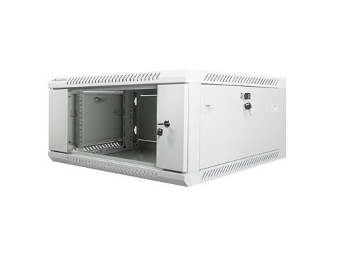 Szafa Rack Lanberg WF01-6604-10S (4U; 280mm / 600mm / 600 mm; wisząca; Szklane; 19''; kolor szary) Szafa Rack Lanberg WF01-6604-10S (4U; 280mm / 600mm / 600 mm; wisząca; Szklane; 19''; kolor szary)
