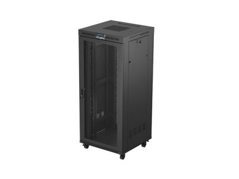 Szafa instalacyjna rack stojąca 19" 37U 800X800 czarna drzwi perforowane LCD Lanberg (Flat Pack) Szafa instalacyjna rack stojąca 19" 37U 800X800 czarna drzwi perforowane LCD Lanberg (Flat Pack)