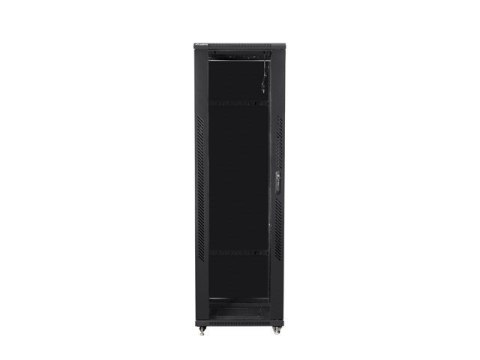 Szafa jednosekcyjna, zamykana na zamek Lanberg FF01-8842-12B (42U; 19''; 2050mm / 800mm / 800 mm; stojąca; Pełne, Szklane; 800 k Szafa jednosekcyjna, zamykana na zamek Lanberg FF01-8842-12B (42U; 19''; 2050mm / 800mm / 800 mm; stojąca; Pełne, Szklane; 800 k
