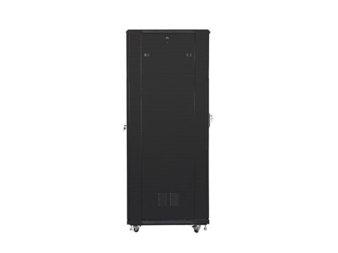 Szafa jednosekcyjna, zamykana na zamek Lanberg FF01-8842-12B (42U; 19''; 2050mm / 800mm / 800 mm; stojąca; Pełne, Szklane; 800 k Szafa jednosekcyjna, zamykana na zamek Lanberg FF01-8842-12B (42U; 19''; 2050mm / 800mm / 800 mm; stojąca; Pełne, Szklane; 800 k
