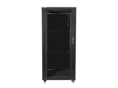 Szafa rack Lanberg FF01-6827-12B (27U; 19''; 1390mm / 600mm / 800 mm; stojąca; Pełne, Szklane; 800 kg; kolor czarny) Szafa rack Lanberg FF01-6827-12B (27U; 19''; 1390mm / 600mm / 800 mm; stojąca; Pełne, Szklane; 800 kg; kolor czarny)