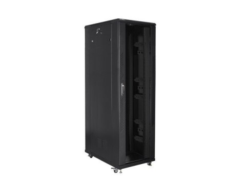 Szafa rack Lanberg FF01-8242-12B (42U; 19''; 2047mm / 800mm / 1200 mm; stojąca; Szklane; 800 kg; kolor czarny) Szafa rack Lanberg FF01-8242-12B (42U; 19''; 2047mm / 800mm / 1200 mm; stojąca; Szklane; 800 kg; kolor czarny)