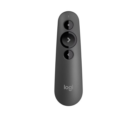 Wskaźnik laserowy Logitech R500s (910-005843) pilot bezprzewodowy Bluetooth/RF Grafitowy Wskaźnik laserowy Logitech R500s (910-005843) pilot bezprzewodowy Bluetooth/RF Grafitowy