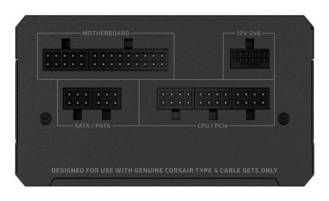 Corsair RM750e moduł zasilaczy 750 W 24-pin ATX ATX Czarny Corsair RM750e moduł zasilaczy 750 W 24-pin ATX ATX Czarny