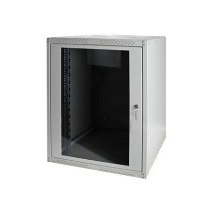 Digitus Szafa sieciowa wisząca DYNAmic 19" 16U rack 600x450, drzwi szyba, szary, niedzielona, złożona, 60kg Digitus Szafa sieciowa wisząca DYNAmic 19" 16U rack 600x450, drzwi szyba, szary, niedzielona, złożona, 60kg
