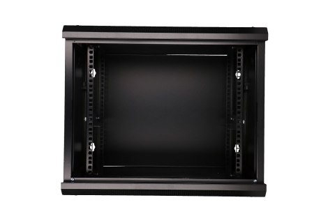 Extralink 9U 600x450 Czarna | Szafa rack | montowana na ścianie Extralink 9U 600x450 Czarna | Szafa rack | montowana na ścianie