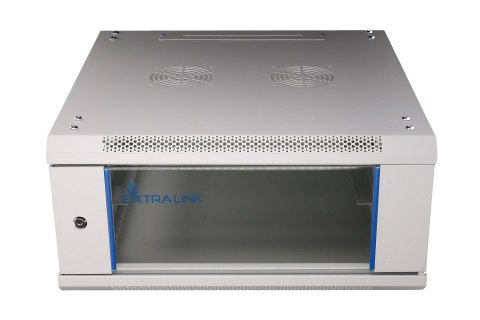 Extralink Szafa rack 4U 600x600 Szara montowana na ścianie Extralink Szafa rack 4U 600x600 Szara montowana na ścianie