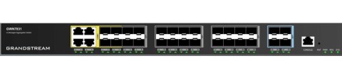 Grandstream GWN 7831 24x SFP, 4x SFP+, 4x GbE combo, zarządzalny switch L3 | Sieć | Przełączniki L3 agregacyjne Grandstream GWN 7831 24x SFP, 4x SFP+, 4x GbE combo, zarządzalny switch L3 | Sieć | Przełączniki L3 agregacyjne