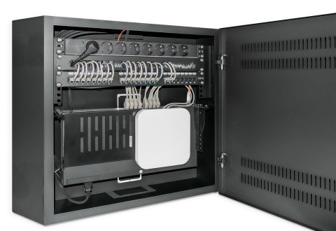 Intellinet 713689 stojak 2U/4U Szafa wisząca Czarny Intellinet 713689 stojak 2U/4U Szafa wisząca Czarny