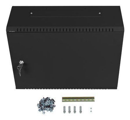 Lanberg WAF1-5203-04-00B stojak 4U Szafa wisząca Czarny Lanberg WAF1-5203-04-00B stojak 4U Szafa wisząca Czarny