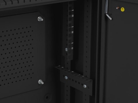 Lanberg WAF1-5203-04-00B stojak 4U Szafa wisząca Czarny Lanberg WAF1-5203-04-00B stojak 4U Szafa wisząca Czarny