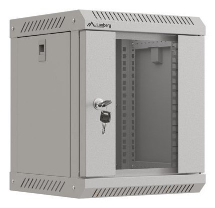Lanberg WF11-3306-10S stojak 6U Szafa wisząca Szary Lanberg WF11-3306-10S stojak 6U Szafa wisząca Szary