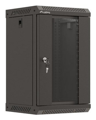 Lanberg WF11-3309-10B stojak 9U Szafa wisząca Czarny Lanberg WF11-3309-10B stojak 9U Szafa wisząca Czarny