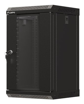 Lanberg WF11-3309-10B stojak 9U Szafa wisząca Czarny Lanberg WF11-3309-10B stojak 9U Szafa wisząca Czarny