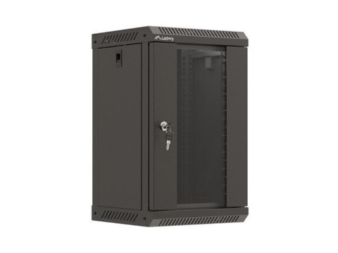 Lanberg WF11-3309-10B stojak 9U Szafa wisząca Czarny Lanberg WF11-3309-10B stojak 9U Szafa wisząca Czarny