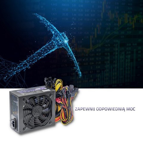 QOLTEC ZASILACZ ATX 1800W | 80 PLUS PLATINUM | GAMING MINER QOLTEC ZASILACZ ATX 1800W | 80 PLUS PLATINUM | GAMING MINER