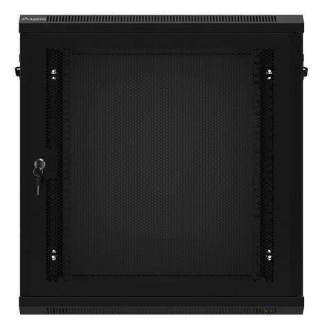 SZAFA INSTALACYJNA RACK WISZĄCA 19" 12U 600X450 CZARNA DRZWI PERFOROWANE LANBERG (FLAT PACK) SZAFA INSTALACYJNA RACK WISZĄCA 19" 12U 600X450 CZARNA DRZWI PERFOROWANE LANBERG (FLAT PACK)