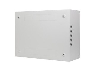 Szafa instalacyjna Lanberg rack wisząca 19" 4U+3U 540x200 niskoprofilowa szara (złożona)