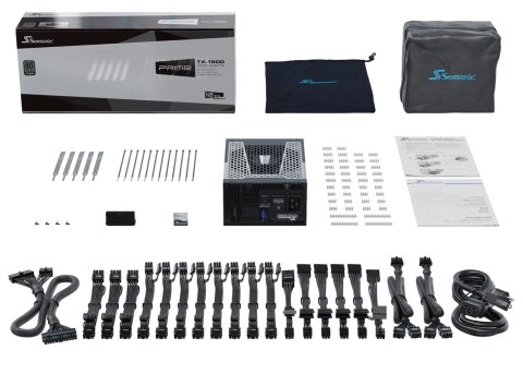 Zasilacz Seasonic PRIME ATX 3.0 TX-1600 80Plus Titanium 1600W Zasilacz Seasonic PRIME ATX 3.0 TX-1600 80Plus Titanium 1600W