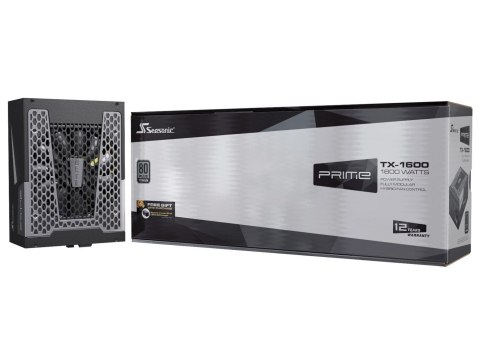 Zasilacz Seasonic PRIME ATX 3.0 TX-1600 80Plus Titanium 1600W Zasilacz Seasonic PRIME ATX 3.0 TX-1600 80Plus Titanium 1600W