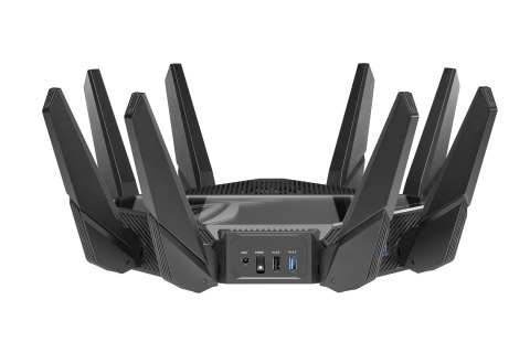 ASUS ROG Rapture GT-AXE16000 router bezprzewodowy 10 Gigabit Ethernet Trójpasmowy (2,4 GHz / 5 GHz / 6 GHz) Czarny ASUS ROG Rapture GT-AXE16000 router bezprzewodowy 10 Gigabit Ethernet Trójpasmowy (2,4 GHz / 5 GHz / 6 GHz) Czarny