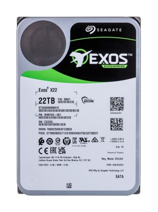 Seagate ST22000NM001E dysk twardy 3.5" 22 TB SATA