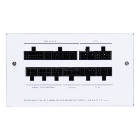 Silverstone DA750R Gold moduł zasilaczy 750 W 24-pin ATX ATX Biały Silverstone DA750R Gold moduł zasilaczy 750 W 24-pin ATX ATX Biały