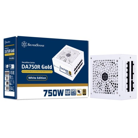 Silverstone DA750R Gold moduł zasilaczy 750 W 24-pin ATX ATX Biały Silverstone DA750R Gold moduł zasilaczy 750 W 24-pin ATX ATX Biały