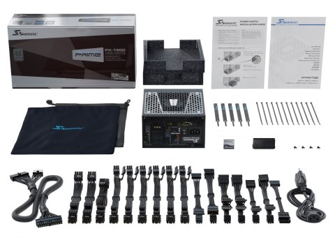 Zasilacz Seasonic PRIME ATX 3.0 TX-1300 80Plus Titanium 1300W Zasilacz Seasonic PRIME ATX 3.0 TX-1300 80Plus Titanium 1300W