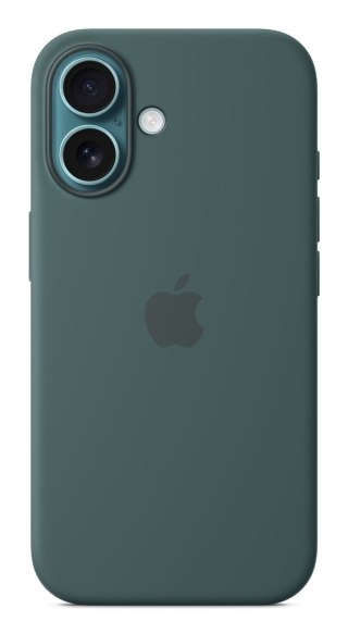 Etui Apple z MagSafe | Jabłko | iPhone'a 16 | Silikon | Jezioro Zielone