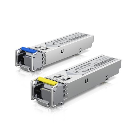 Ubiquiti UACC-OM-SM-1G-S-20 moduł przekaźników sieciowych Swiatłowód 1250 Mbit/s SFP Ubiquiti UACC-OM-SM-1G-S-20 moduł przekaźników sieciowych Swiatłowód 1250 Mbit/s SFP