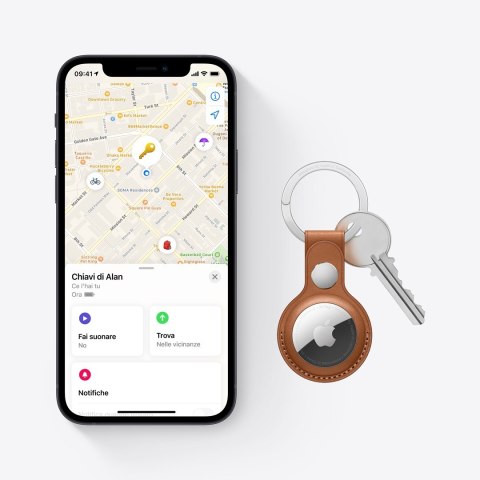 Zestaw Apple AirTag 1 - Biały Zestaw Apple AirTag 1 - Biały