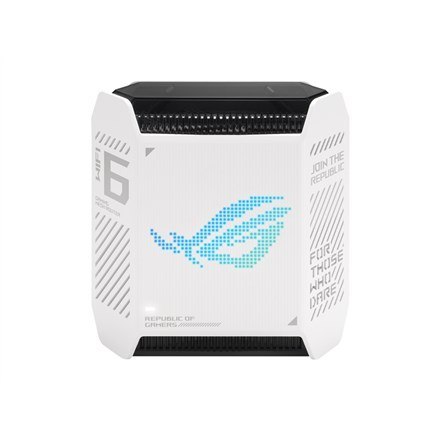 ASUS ROG Rapture GT6 Tri-band (2.4 GHz/5 GHz/5 GHz) Wi-Fi 6 (802.11ax) Biały 4 Wewnętrzne ASUS ROG Rapture GT6 Tri-band (2.4 GHz/5 GHz/5 GHz) Wi-Fi 6 (802.11ax) Biały 4 Wewnętrzne