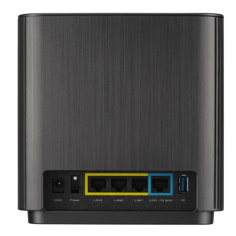 ASUS ZenWiFi AX (XT9) AX7800 2er Set Schwarz Tri-band (2.4 GHz/5 GHz/5 GHz) Wi-Fi 6 (802.11ax) Czarny 4 Wewnętrzne ASUS ZenWiFi AX (XT9) AX7800 2er Set Schwarz Tri-band (2.4 GHz/5 GHz/5 GHz) Wi-Fi 6 (802.11ax) Czarny 4 Wewnętrzne
