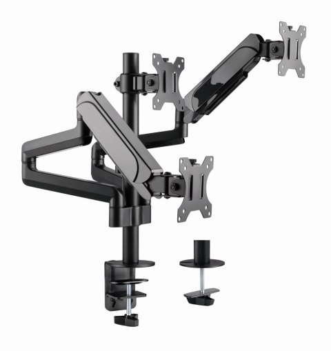 Gembird MA-DA3-01 Regulowane biurkowe ramię na 3 monitory, 17"-27", do 7 kg Gembird MA-DA3-01 Regulowane biurkowe ramię na 3 monitory, 17"-27", do 7 kg