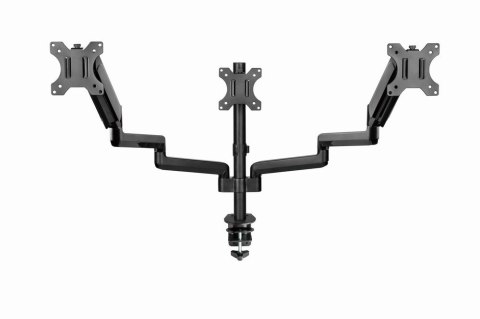 Gembird MA-DA3-01 Regulowane biurkowe ramię na 3 monitory, 17"-27", do 7 kg Gembird MA-DA3-01 Regulowane biurkowe ramię na 3 monitory, 17"-27", do 7 kg